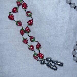 Strawberry phone chain